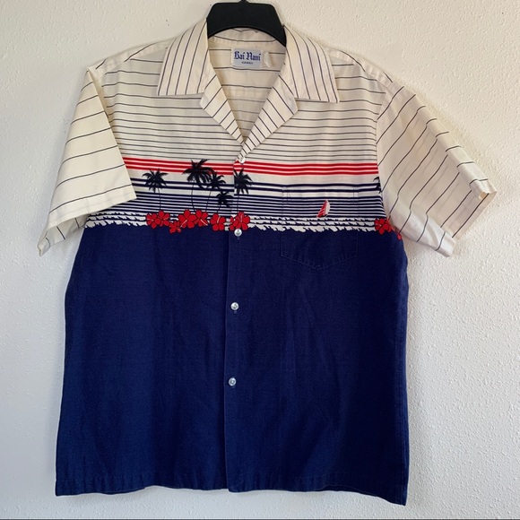 Vintage Other - Kai Nani Vintage Hawaiian Button Up